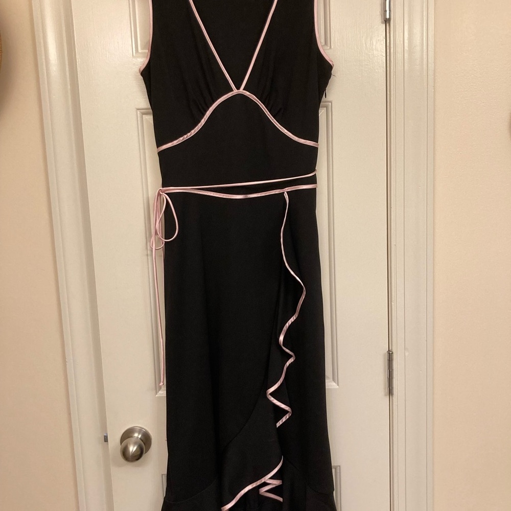 Black and pink dress by ABS- size medium